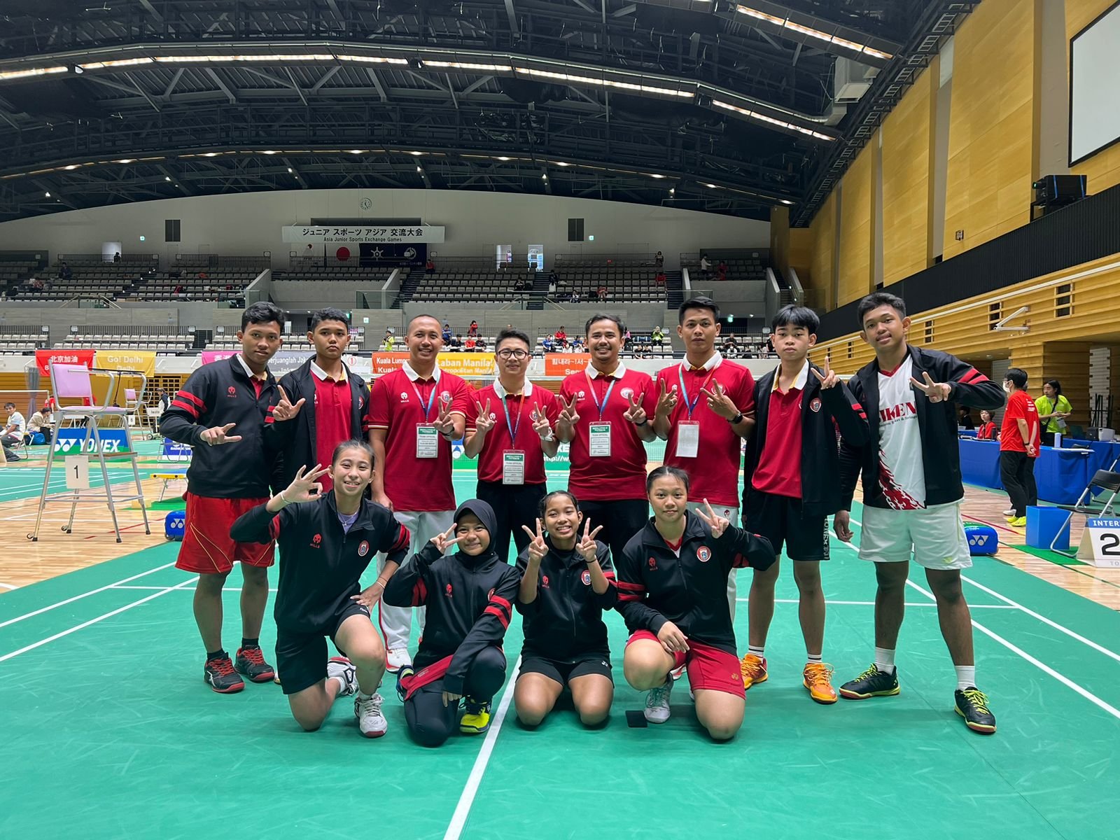 ndonesia berhasil meraih predikat bergengsi sebagai runner-up Badminton dan Para Badminton di ajang Asia Junior Sports Exchange Games 2023 (Foto : Istimewa)