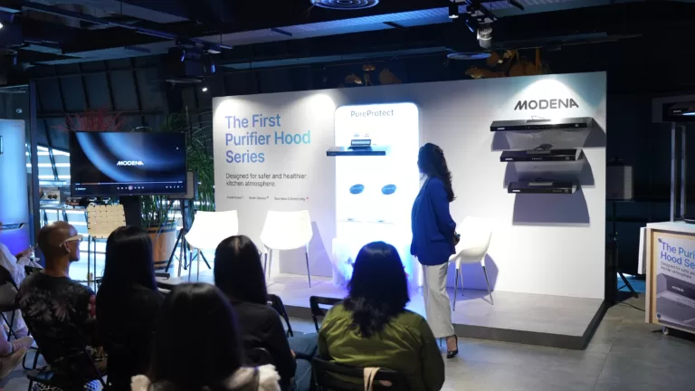 Modena Luncurkan Purifier Hood Series Pertama di Indonesia