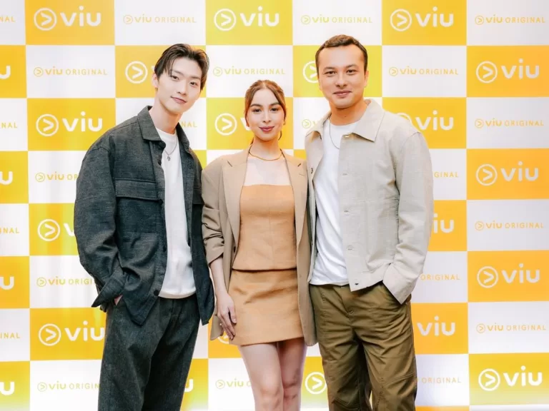 Nicholas Saputra, Julia Barretto, dan Lee Sang-heo di serial original terbaru Viu Filipina