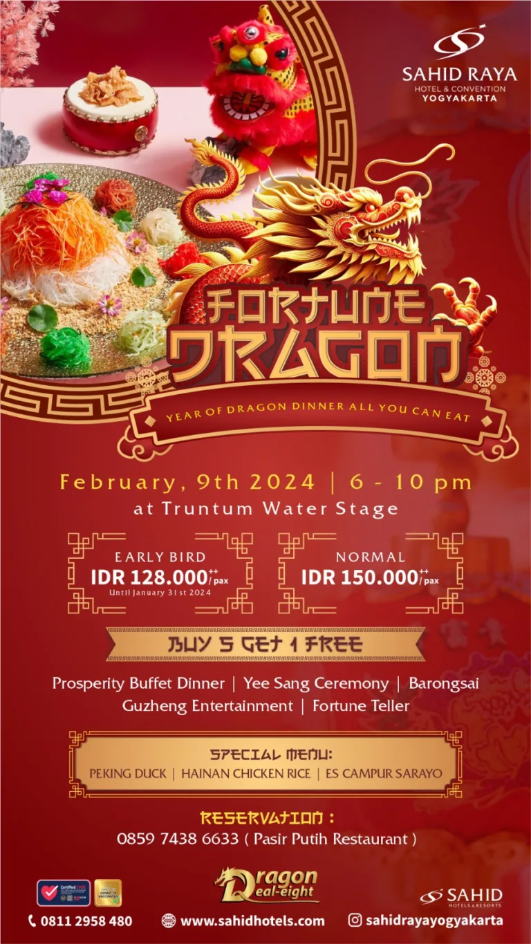 Perayaan Malam Tahun Baru Imlek di Pasir Putih Restaurant