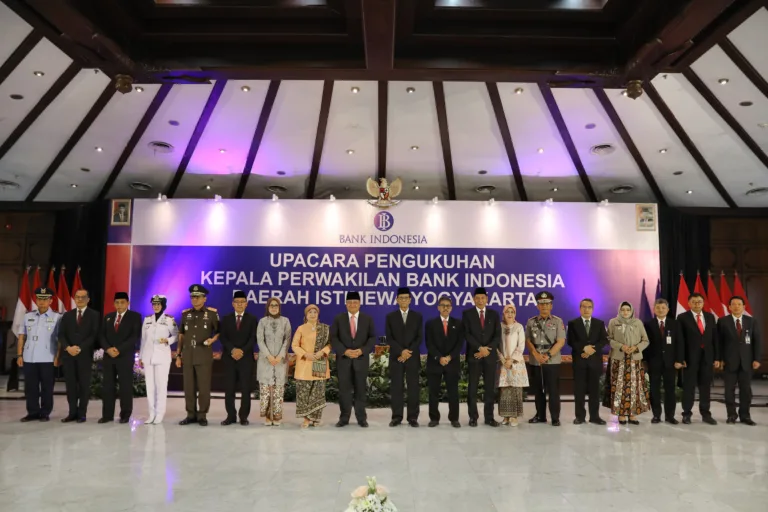 Pengukuhan Perwakilan Bank Indonesia DIY