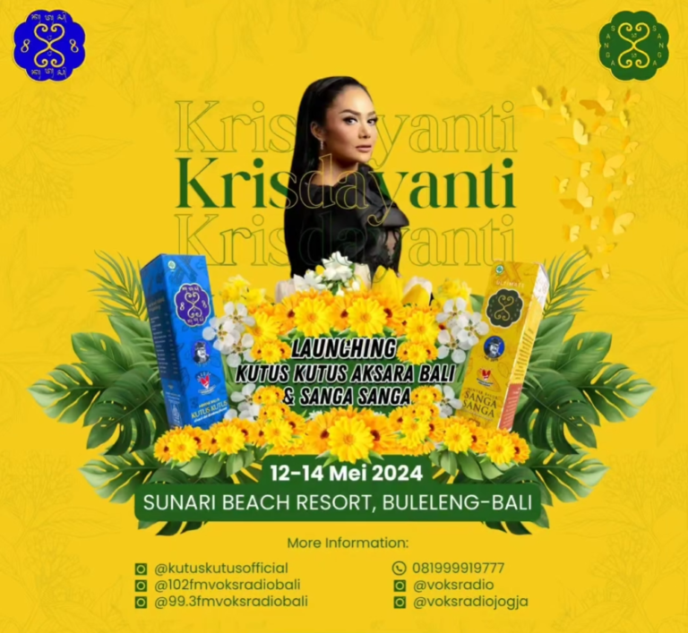 Launching Sanga Sanga bersama Kris Dayanti