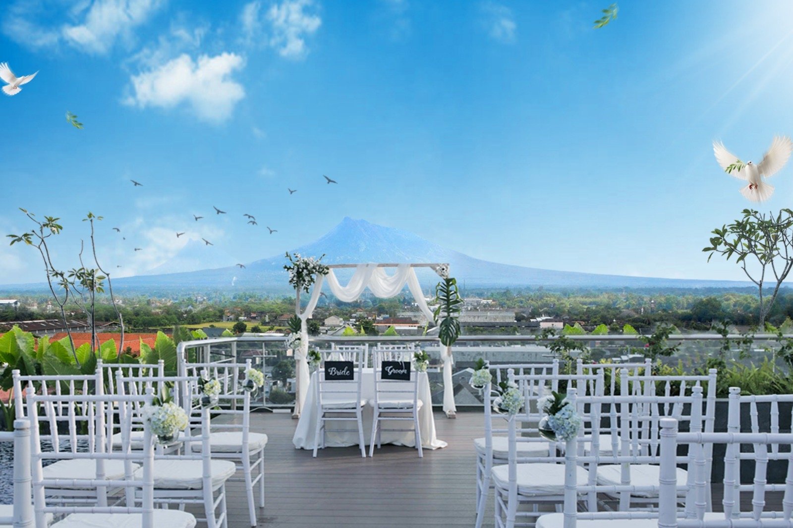 Love in Bloom, untuk Intimate Wedding yang Blooming di Inside by Melia Yogyakarta