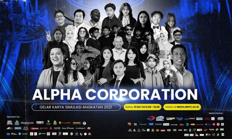 Poster Resmi All Program Gelar Karya Simulasi 2024 MMTC Media By Alpha Corp
