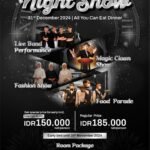 SEROJA NIGHT SHOW HADIRKAN BERBAGAI HIBURAN DAN GRAND PRIZE  AKHIR TAHUN DI HOTEL GRAND ROHAN JOGJA