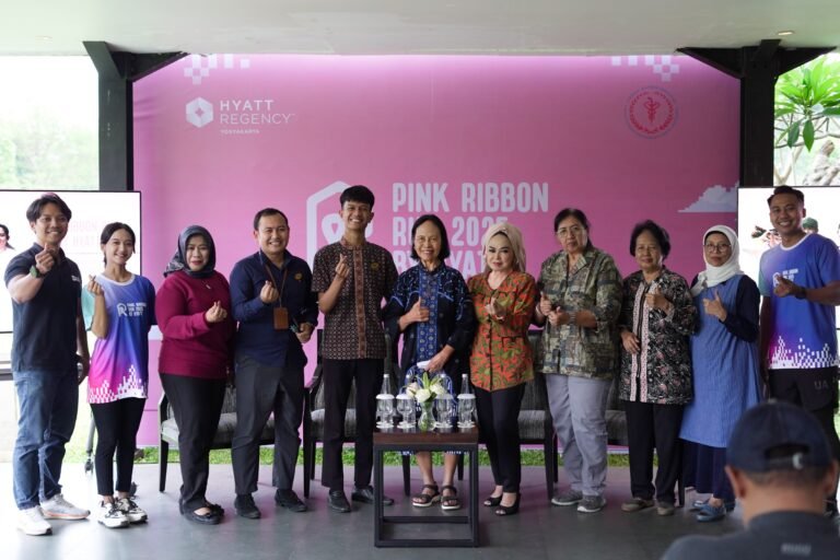 Hyatt Regency Yogyakarta Gelar Pink Ribbon Run 2025, Dukung Kesadaran Kanker Payudara