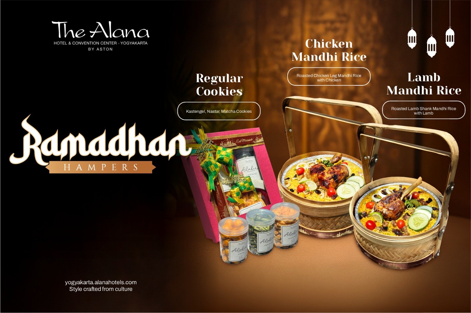 Above: E-Flyer Promo Ramadhan Hampers 2026  di The Alana Yogyakarta